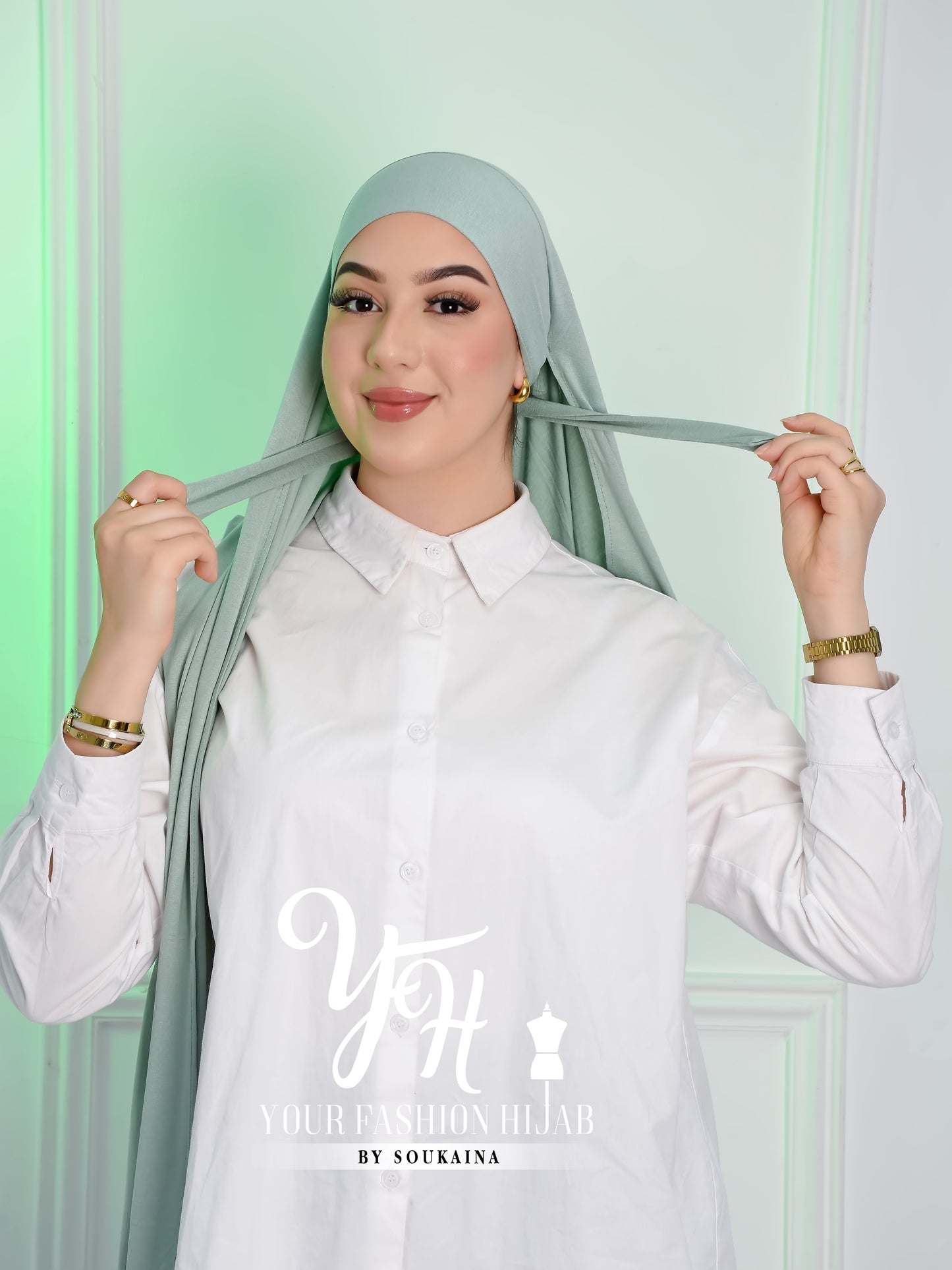 LYCRA TIE BACK -VERT PASTEL