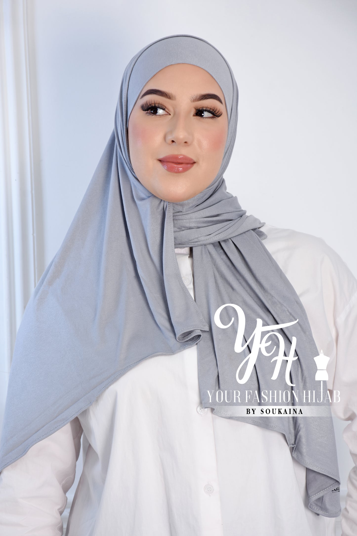 LYCRA TIE BACK - GRIS